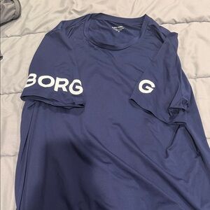 Bjorn Borg Navy Blue Work out T-Shirt